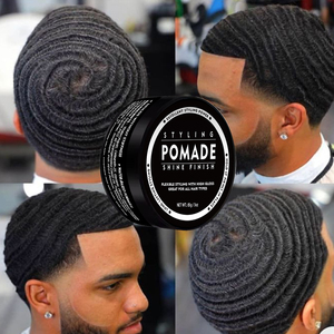 Produits Chauds 85g Salon Qualité Forte Tenue Mat Pommade Texture Cire Coiffure Pommade Produits de Coiffure pour Hommes - Product Image 1