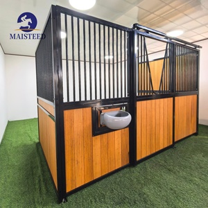 Box modulaires innovantes pour écuries de chevaux, adaptées aux clubs d'équitation et aux pistes de courses, avec accessoires d'écurie personnalisés - Product Image 2