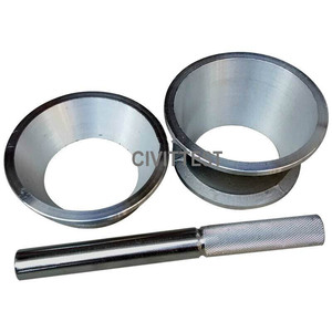 Manuale ruota a mano malta cementizia tabella di flusso Tester fango tabella di flusso che determina la consistenza - Product Image 2
