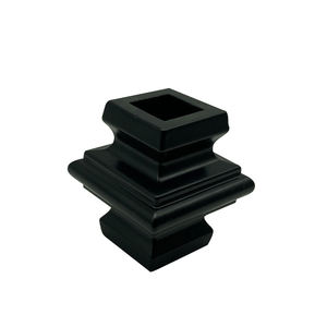 Celia 3/4 \ "Valla <span class=keywords><strong>ornamental</strong></span> Tubo cuadrado Collar decorativo 6 pies Altura OEM 3/4 \" 19mm Presión de aluminio Modelado 3D incluido - Product Image 6