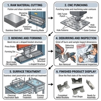 Pièces d'assemblage en tôle sur mesure, estampage, pliage, soudage, composants OEM, service de fabrication métallique de précision