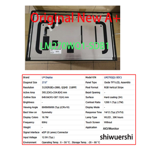 Pantalla LCD de <span class=keywords><strong>27</strong></span> Pulgadas, Ensamblaje LM270WQ1 SLC1 SLC2 SDA1 SDA2 SDF1 SDF2 SDB1 SDB2 SDC1 SDC2 SDD1 SDE1, Repuesto para Panel de Pantalla Iamc - Product Image 5