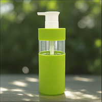 Nouvelle conception, bouteille vide de 500 ml, bouteille en PET, emballage en plastique, bouteille pour liquide lavant pour les mains, échantillon gratuit