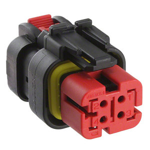 776487-1 TE <span class=keywords><strong>AMPSEAL</strong></span> 16ซีลขั้วต่อที่อยู่อาศัยอัตโนมัติ4ขา1.5มมปลั๊กเชื่อมต่อยานยนต์กันน้ำ - Product Image 1