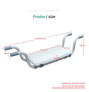 Hoge-Kwaliteit Aluminium Bad Veiligheid Douche Bad Seat Voor Gehandicapten