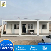 Contenedor de 20 pies para Oficina, Casa, o Cabina de Trabajo Portátil, Desmontable, Prefabricada, Modular, con Estructura de Acero, Casa Contenedor Móvil