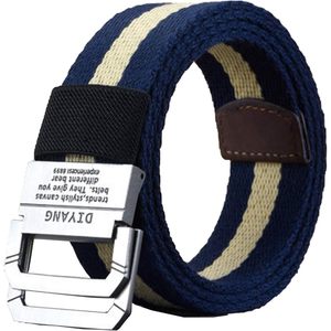 FOXA Ceinture en toile pour homme, largeur 1,5 pouce, boucle à double anneau en D, style militaire tactique, ceinture décontractée - Product Image 1
