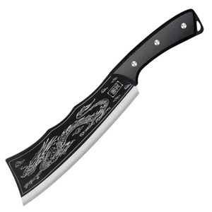 Dragon Slayer Bone Cleaver 18Cm Carbon Steel Hand Forged Kitchen Knife For Chopping Bones Butchering - Product Image 4