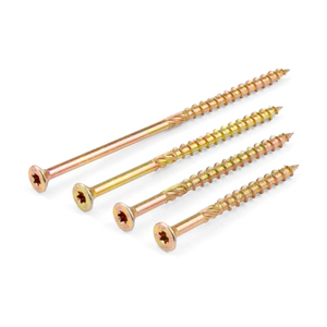 Tornillo para Madera de Rosca Gruesa, Acero Galvanizado, Cabeza Phillips, Fijación para Muebles - Product Image 3