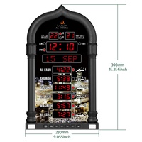 NOUVEAU 4008 PRO Sans fil Digital Prayer City Time Remote Control Multi Function Islamic Azan Ramadan Mosquée Muslim Wall Clock