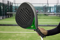 Raquette de padel haute performance en diamant, fibre de carbone 12K, noyau en mousse EVA dure, légère, haute résistance, sport