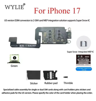 WYLIE Pour iPhone 17 Version US Conversion eSIM en Double Carte SIM Solution d'Intégration MEP Prise en Charge Super Snow IC pour Réparation iPhone