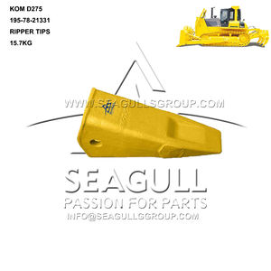 Pointe de dents de godet d'excavatrice D475, pointes de dents de ripper de bulldozer 198-78-21340 - Product Image 3