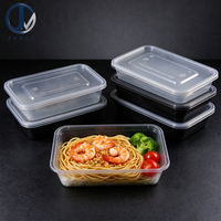 Boîte d'emballage en plastique pour noix et céréales, en matériaux recyclés, pour produits alimentaires, gâteaux soufflés, pâtisseries, biscuits, chips de pommes de terre, sushis, pizzas, PET Jv