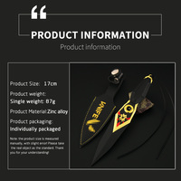 Couteau décoratif Esports Valorant 2023 Champion, motif de couteau, non fonctionnel