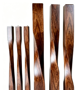 Carved Adjustable Stair Balusters Bacony Stair High Quality Eden Spindle Red <b>Oak</b> Stair Parts Modern Bacony Staircase Furniture - Product Image 1
