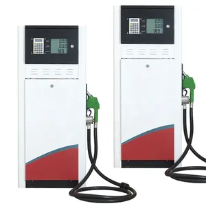 गैस पेट्रोल ईंधन स्टेशन के लिए प्रिंटर के साथ उच्च गुणवत्ता वाला लघु ईंधन डिस्पेंसर पंप