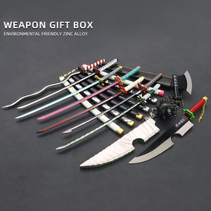 Épée <span class=keywords><strong>Katana</strong></span> <span class=keywords><strong>Demon</strong></span> <span class=keywords><strong>Slayer</strong></span> 26 cm en métal, modèle jouet, vente chaude, prix d'usine - Product Image 3