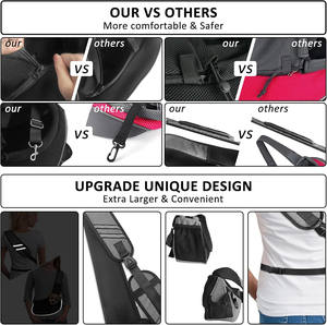 Muestra Gratuita de LS Peppy Buddies, Proveedor de Productos para Mascotas, Bolso de Transporte para Perros, Bolso Tipo Sling para Mascotas, Venta al por Mayor - Product Image 2