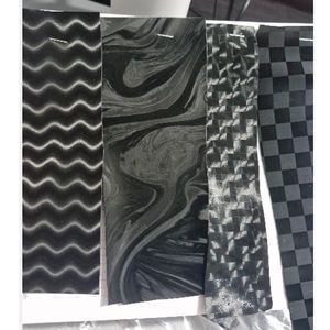 Alta calidad suave automotriz imitación cuero PU cuero sintético 0,9mm Alpes patrón motocicleta piezas Material asiento cubierta cuero - Product Image 4