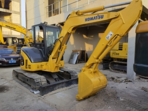 Second Hand Well Maintained Used Komatsu PC55MR Mini Excavator Low Hours Good Condition Ready To Work - Product Image 3