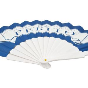 Ventilador de Mano Plegable de Plástico Grande de 23 cm con Logotipo Personalizado para Recuerdo de Boda, Estilo Amoroso Ecológico - Product Image 4