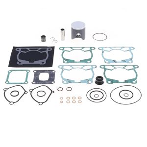 Top <b>End</b> Piston Kit: Cast 2-Stroke Piston 53,94 mm + Top <b>End</b> Gasket Kit - Product Image 1