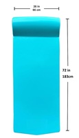 Tapis de piscine flottant en mousse NBR robuste avec logo personnalisé pour enfants et adultes, flotteurs Jieyuan de Chine