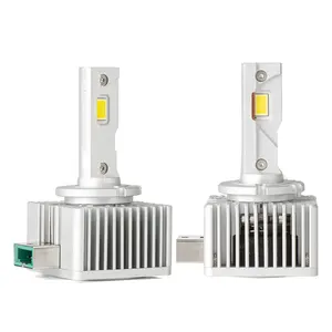 D3S氙气HID灯泡即插即用更换100W D1S/R D2S/R D4S/R D5S/R D8S/R 10000lm 300% 更明亮的发光二极管前灯