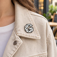 Pins en émail personnalisés, fabriqués en usine vérifiée depuis 16 ans, avec logo d'entreprise, symboles, dorure à chaud, émail dur, promotionnels, pour anniversaire