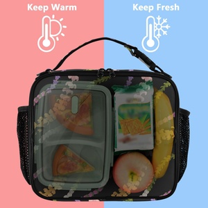 New Arrival Custom Design Nylon Fabric Lei Print Office Work Adult Women Cooler Bag Hawaii Insulated Lunch Bag With Two Handle - Product Image 5