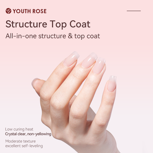 Youth Rose Esmalte de <span class=keywords><strong>Uñas</strong></span> en Gel en Lata 18g, Gel Constructor <span class=keywords><strong>Base</strong></span> y Top Coat, Gel Endurecedor para Extensión de <span class=keywords><strong>Uñas</strong></span>, Gel de Modelado No Pegajoso para Salón - Product Image 4