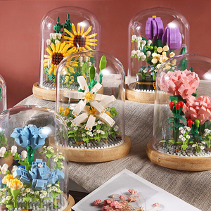 Set de Construcción de Decoración de Plantas Suculentas Compatible con Bloques de Flores para Adultos, Ramo de Ladrillos, Regalos para Niñas - Product Image 2