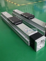 Module de glissière linéaire à vis à billes entièrement fermé QG avec roulement à billes PLC et rail moteur pour applications CNC