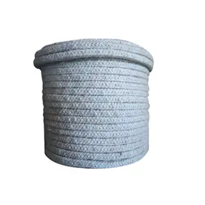 Hot sale high quality Ceramic fibre gland packing Square rope furnace door Sealing strip Gasket for burner