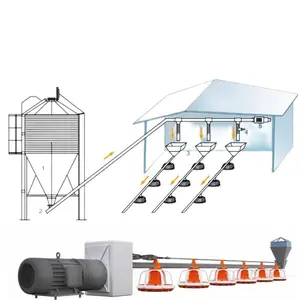 Farm Design Design von Schwein, Pferd, Kuh, Hammel und Hühnerfarm in der Tierhaltung vernünftiges Fütterung programm