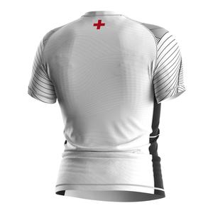 Rashguard à manches courtes de protection solaire UPF50+ Elite National Suisse pour le surf, la natation, le MMA, le grappling - Product Image 3