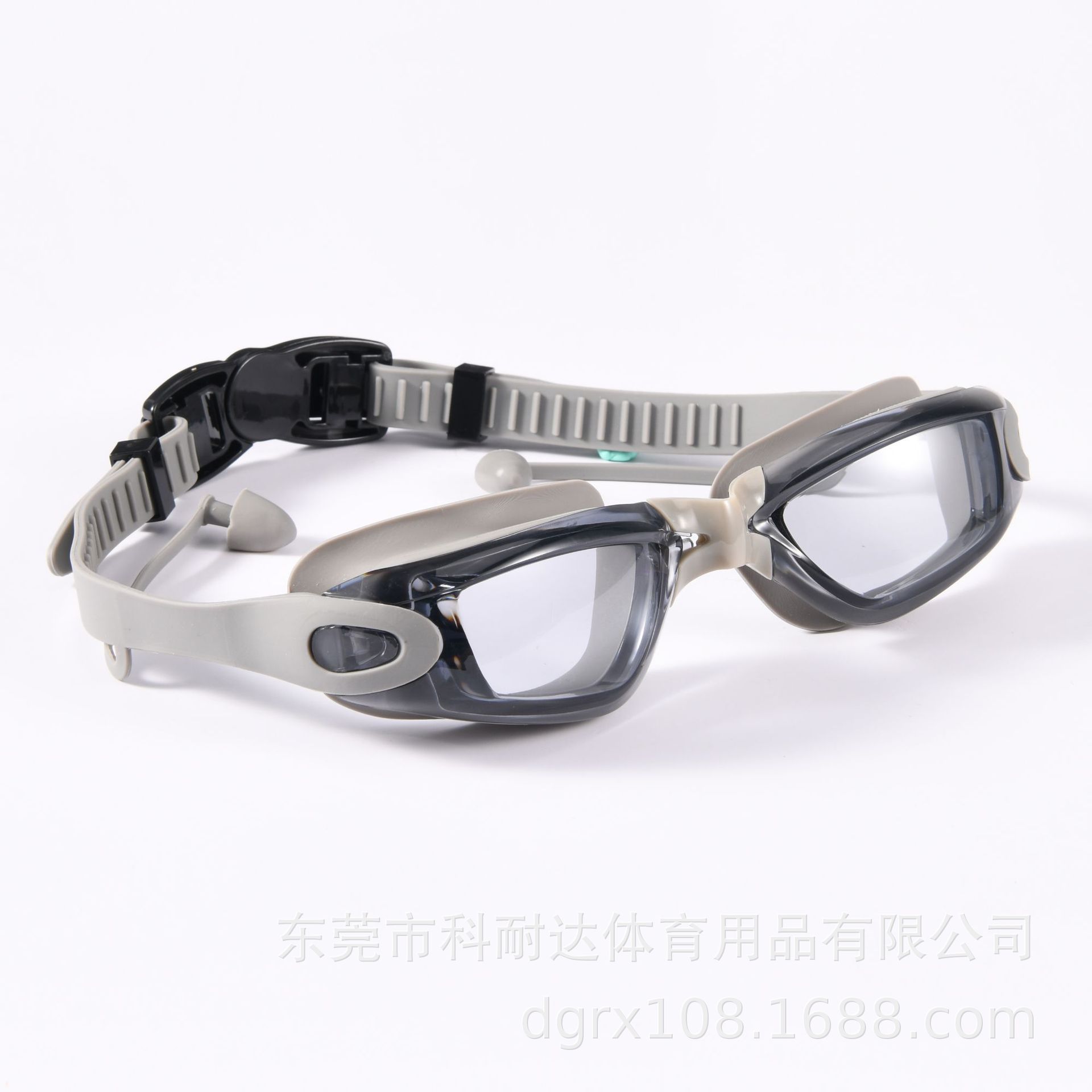 Gray transparent flat lens