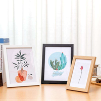 Juego de Marcos de Madera Premium para Fotos, Acabado Multicolor, para Decoración de Pared, Regalo, Exhibición en Pared