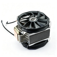 Aplikasi Prosesor & Casing Komputer Gaming 6 Heatpipe Pendingin CPU Mendukung Intel 115X 2011 dan Seri AMD AM4