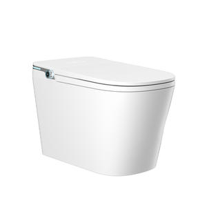 Inodoro Inteligente De Ouvenor M6, Montado en el Suelo, con Descarga por Sifón, Asiento con Calefacción, Trampa en P Integrada, para Uso Doméstico e Industrial - Product Image 2