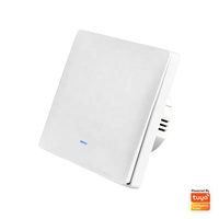 Tuya — interrupteur lumineux intelligent, 1 gang, zigbee 3.0, pour maison, sans fil neutre, standard EU/uk