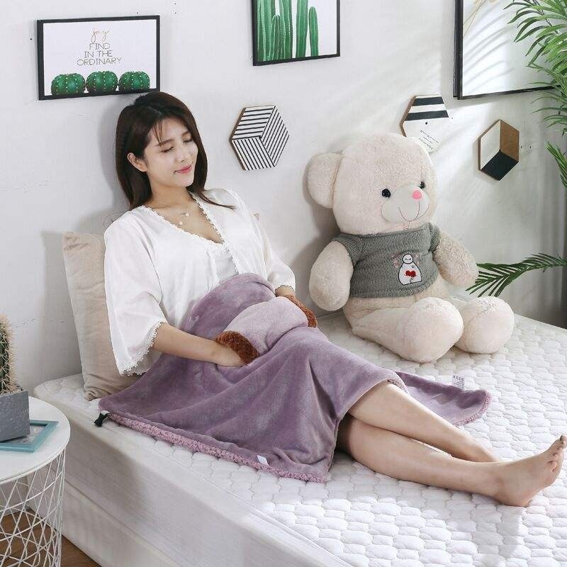 Security Plush Electric Blanket Bed Thermostat