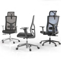 Chaise de bureau ergonomique avec repose-pieds Solution d'assise confortable pour l'environnement de travail