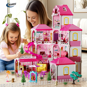 <span class=keywords><strong>Casa</strong></span> de Muñecas <span class=keywords><strong>para</strong></span> <span class=keywords><strong>Niñas</strong></span> Tipo Villa con 12 Habitaciones, Juguete de Simulación <span class=keywords><strong>para</strong></span> Interiores con Accesorios, Muebles y 2 Muñecas - Product Image 5