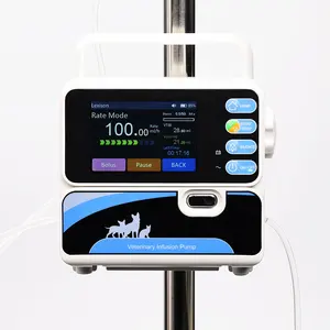 雷克森兽医产品PRIP-H1000T触摸屏电动兽医静脉输液泵动物用
