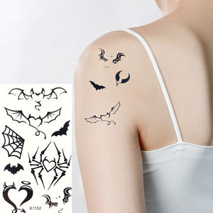 Fábrica al por mayor pequeño Animal flor tatuaje temporal desechable impermeable <span class=keywords><strong>mariposa</strong></span> cuerpo de lujo brazo <span class=keywords><strong>pierna</strong></span> tatuaje temporal falso - Product Image 1