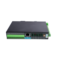 Routeur industriel 4G LTE avec 8 ports Ethernet RS485, 8 entrées/sorties numériques, sortie MOSFET, passerelle série 4G, emplacement pour carte SIM et E/S à distance