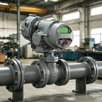 Actuador Eléctrico Inteligente de Giro Parcial, Eléctrico-Mecánico, Doble Límite, AC380V 50Hz para Control de Válvulas Industriales
