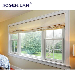 Fenêtre pivotante simple en aluminium trempé à double vitrage imperméable Rogenilan pour chambre à coucher, fournisseurs <span class=keywords><strong>de</strong></span> fenêtres sur mesure - Product Image 4